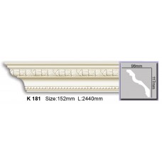 Полиуретановый карниз K 181 (2.44м) Flexi